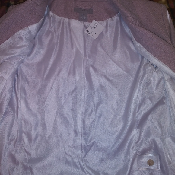 ๐ Pastel Pink H&M Blazer S - Picture 7 of 10